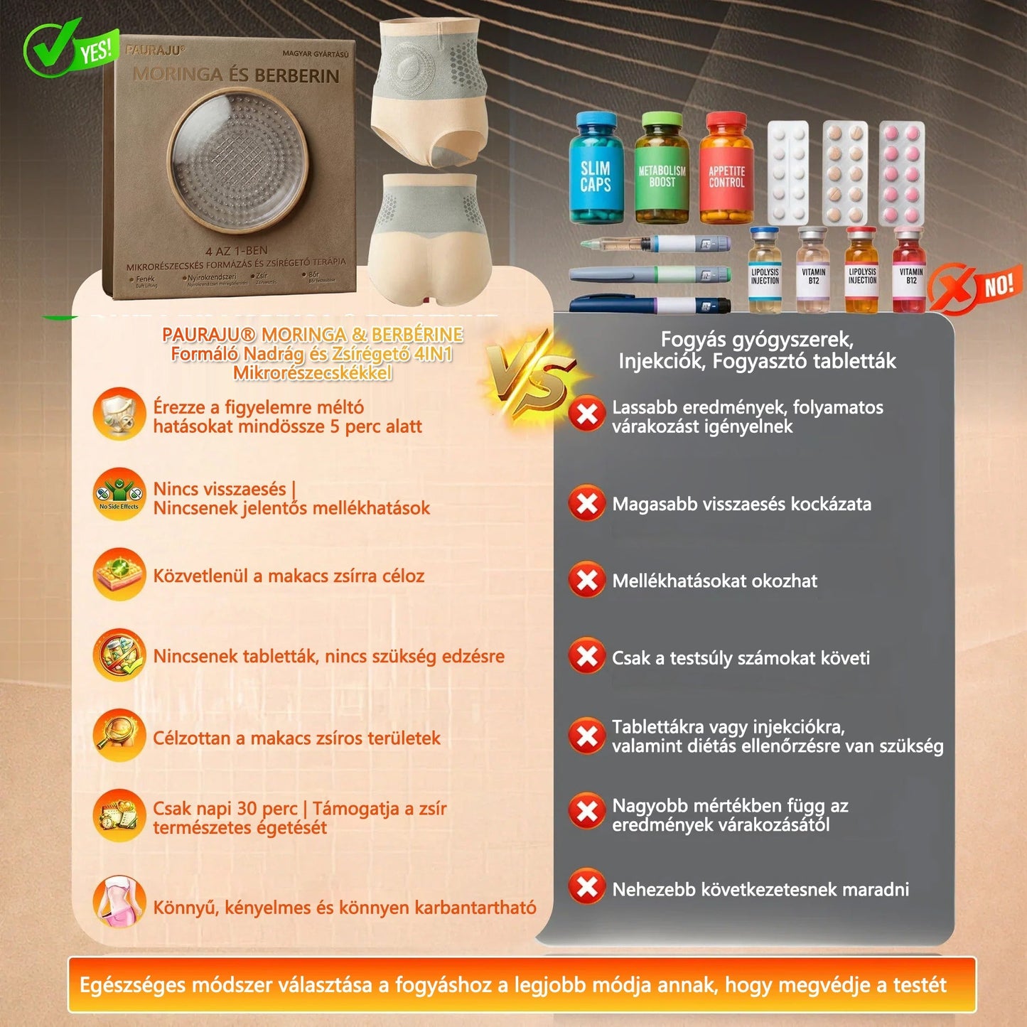 🏅Hivatalos Márkabolt | ✅🛡️ 𝐏𝐀𝐔𝐑𝐀𝐉𝐔® 𝟐𝟎𝟐𝟔 Moringa & Berberine 4-az-1-ben Mikro-részecskés Formázó és Zsírégető Rövidnadrág