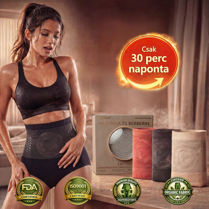 🏅Hivatalos Márkabolt | ✅🛡️ 𝐏𝐀𝐔𝐑𝐀𝐉𝐔® 𝟐𝟎𝟐𝟔 Moringa & Berberine 4-az-1-ben Mikro-részecskés Formázó és Zsírégető Rövidnadrág