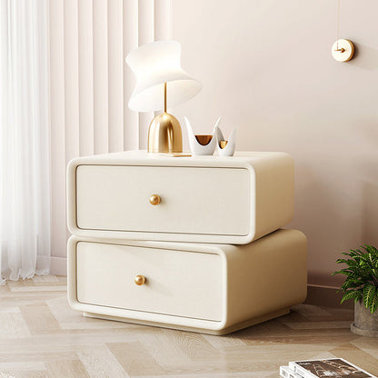 360° rotating small installation-free bedside table