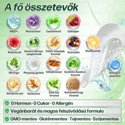 🎁 Már csak 5 doboz maradt! További 50%-os kedvezményt kínálunk! Legyen formában és egészséges! Használja ki most az alkalmat, mert jövő évig nem lesz újabb lehetősége.