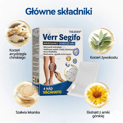 🏆🇭🇺👨‍⚕️✅TAILEDEN® VeinEase Mikrotűs Kezelő Tapasz⚡Azonnali Megkönnyebbülés, Hosszú Távú Eredmények